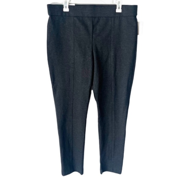 Anne Klein Pants - Anne Klein Pants Women's XL Tummy Control Ponte Charcoal Gray NWT